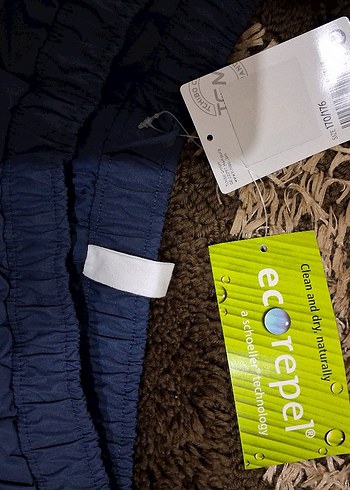 Erkek Mavi Rahat YAĞMUR Pantolonu - Görsel 2