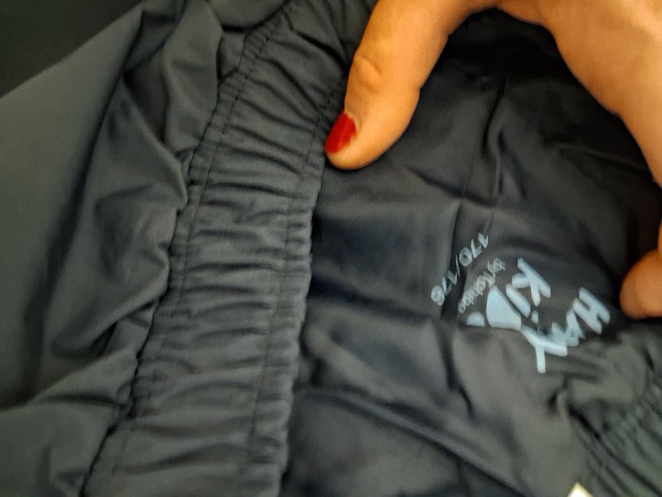 Erkek Mavi Rahat YAĞMUR Pantolonu - Görsel 5