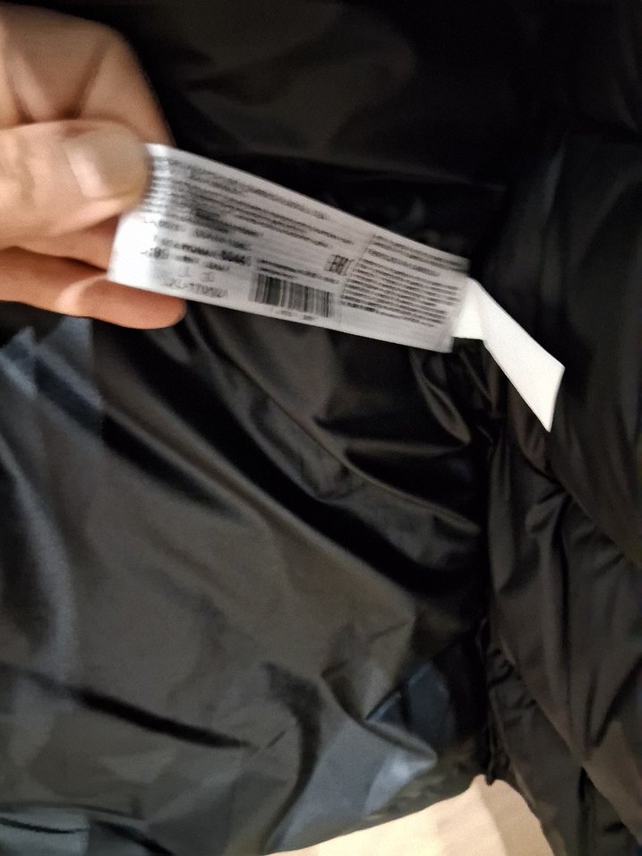 Düğmeli Siyah Kadın Kısa Kışlık Mont - Görsel 5