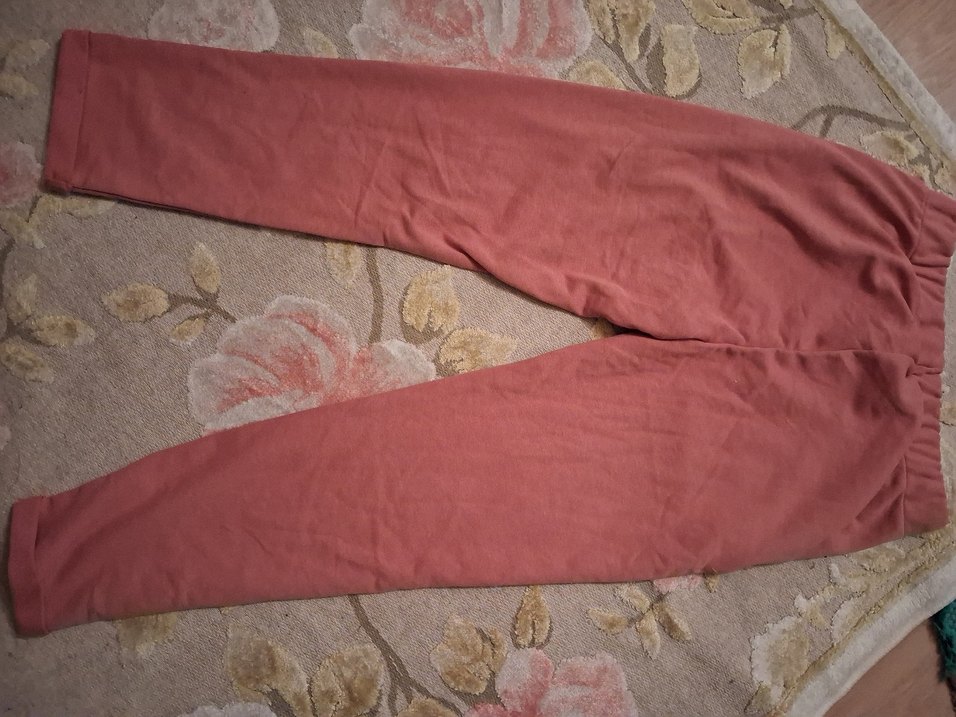 Bordo Rahat Kesim Kadın Eşofman Altı - Görsel 4