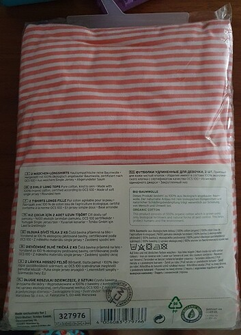 Tchibo organik atlet ikili - Görsel 2