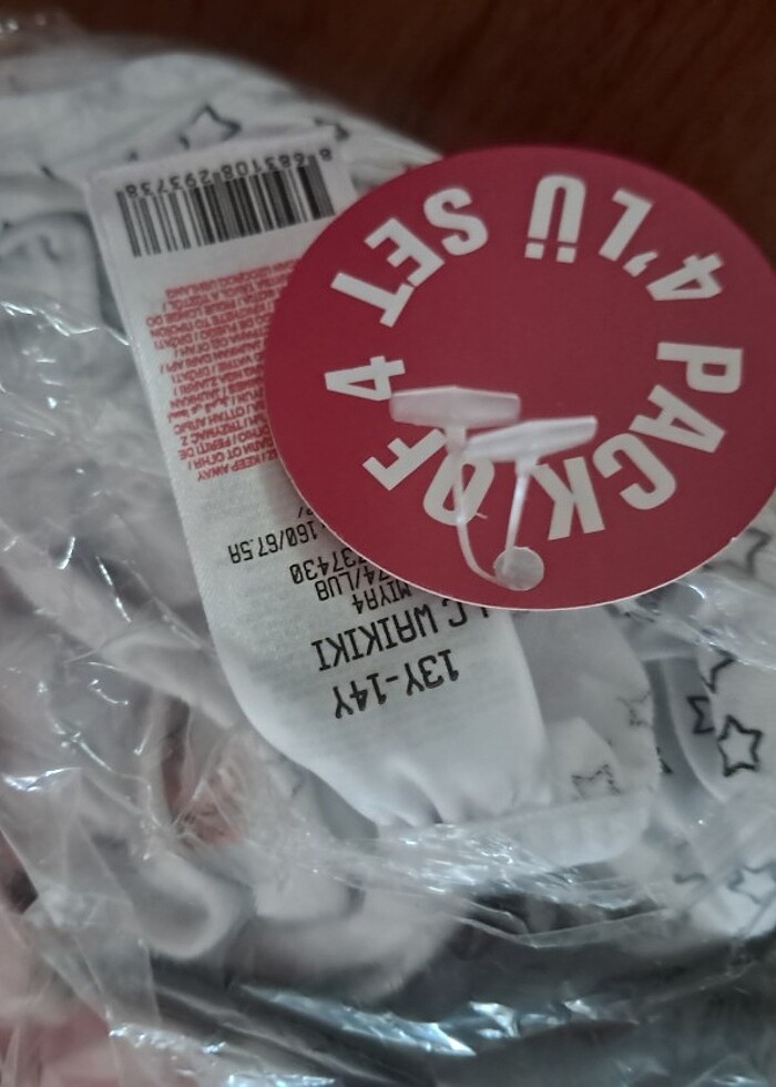 İki paket sıfır camasir - Görsel 3