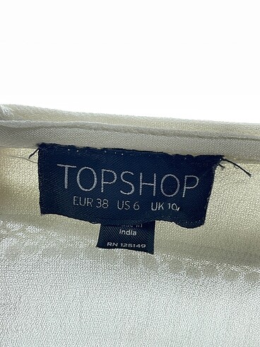 38 Beden çeşitli Renk Topshop Bluz %70 İndirimli.