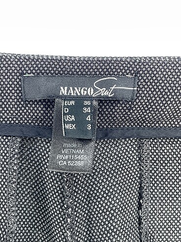 36 Beden çeşitli Renk Mango Kumaş Pantolon %70 İndirimli.