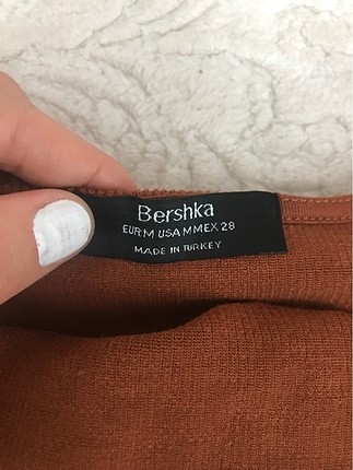 m Beden kahverengi Renk Bershka