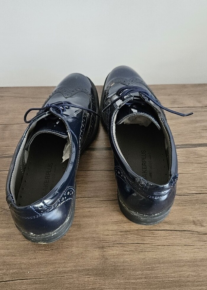 Lacivert rugan ayakkabı - Görsel 4