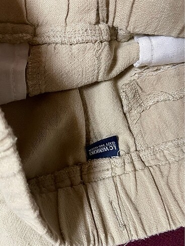 Keten pantolon - Görsel 3