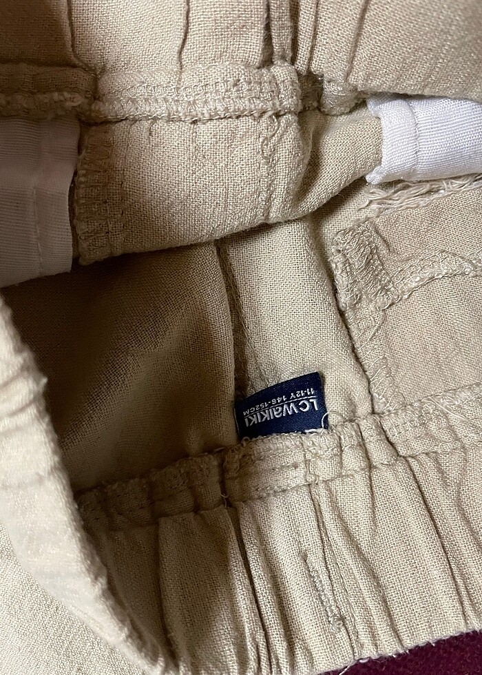 Keten pantolon - Görsel 3