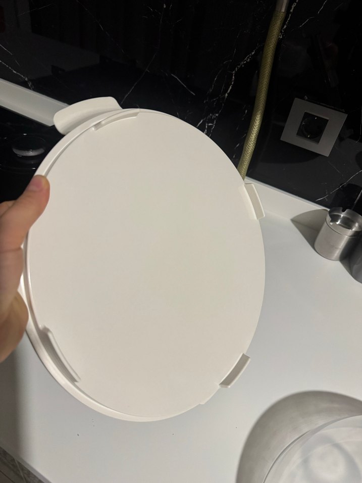 Kapaklı Beyaz Kek Saklama Kabı - Görsel 4