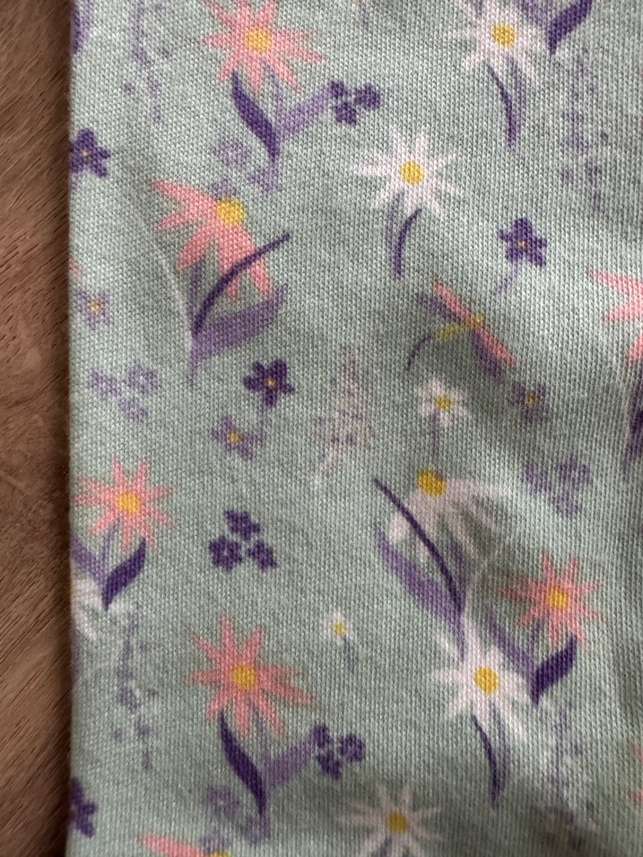 Kız bebek Yeşil Desenli Pantolon - Görsel 2