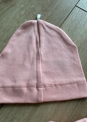 Pembe Bebek Kız Tulum ve Şapka Takımı - Görsel 4