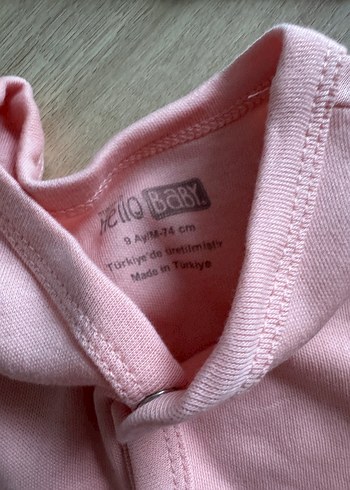 Pembe Bebek Kız Tulum ve Şapka Takımı - Görsel 2