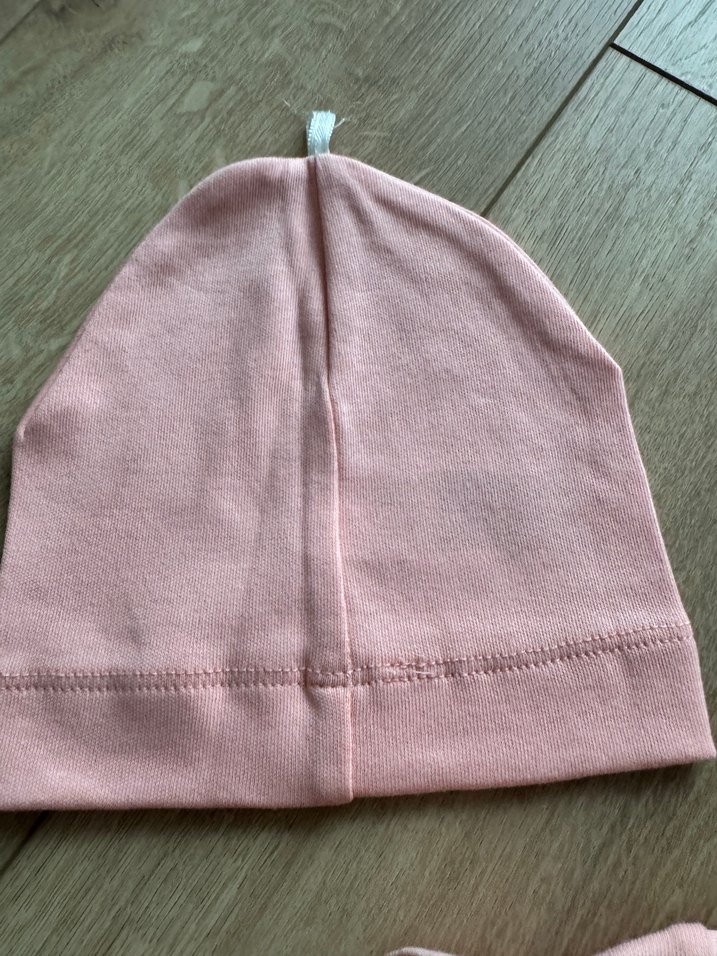 Pembe Bebek Kız Tulum ve Şapka Takımı - Görsel 4