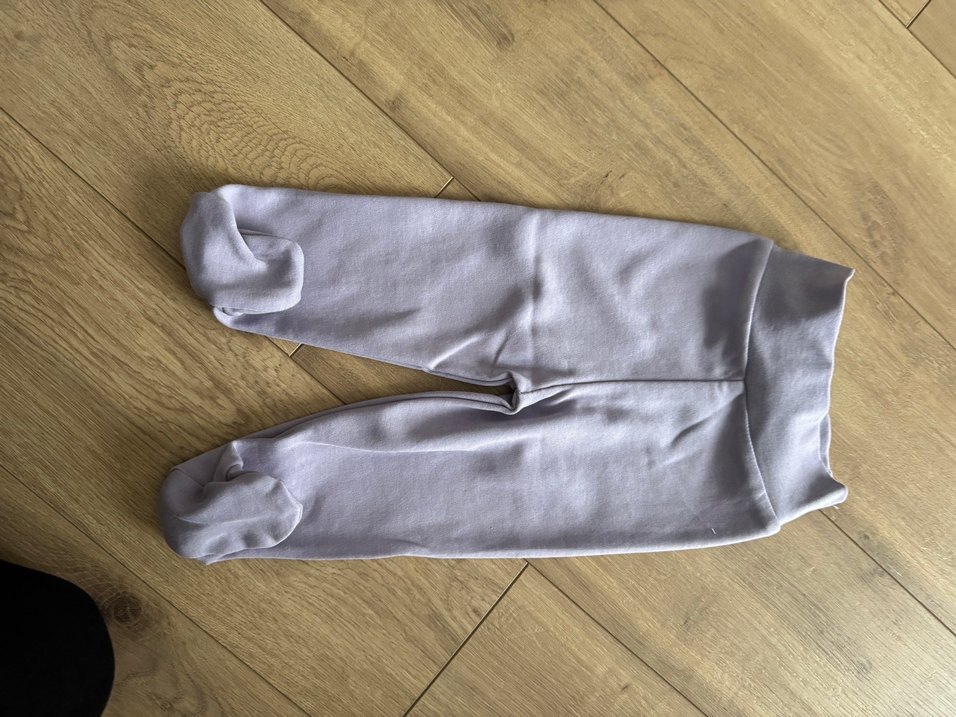 Gri Rahat Kesim Kız Bebek Pantolonu - Görsel 3