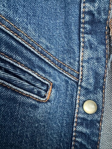 Zara Zara jean elbise