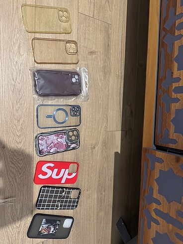 8 adet iPhone kılıfı