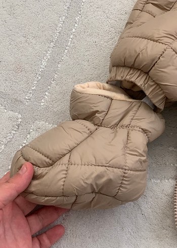 Ebebek Bej Renkli Bebek astronot Tulum - Görsel 5