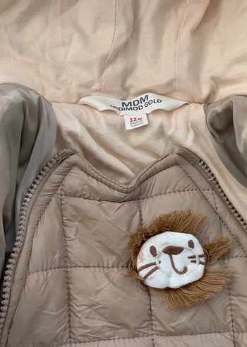 Ebebek Bej Renkli Bebek astronot Tulum - Görsel 6