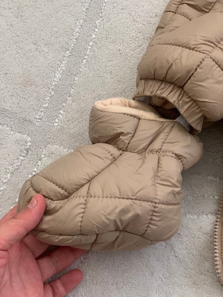 Ebebek Bej Renkli Bebek astronot Tulum - Görsel 5