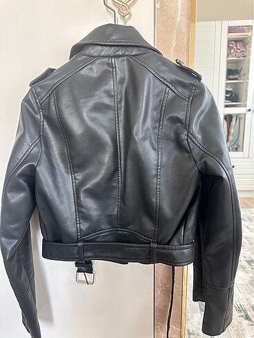 Pull&Bear deri ceket - Görsel 2