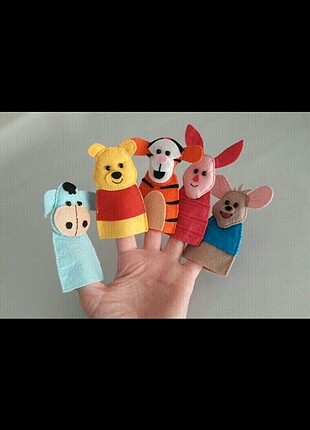 Winnie the Pooh parmak kukla