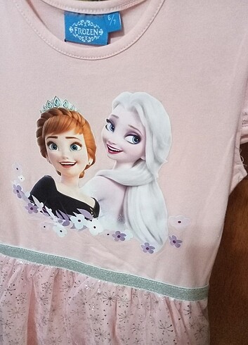 6 Yaş Beden Elsa elbise