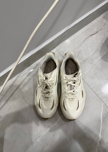 Beyaz Bağcıklı erkek Spor Ayakkabı - Görsel 2