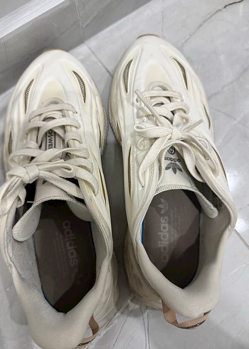 Beyaz Bağcıklı erkek Spor Ayakkabı - Görsel 5