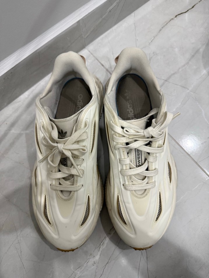 Beyaz Bağcıklı erkek Spor Ayakkabı - Görsel 3