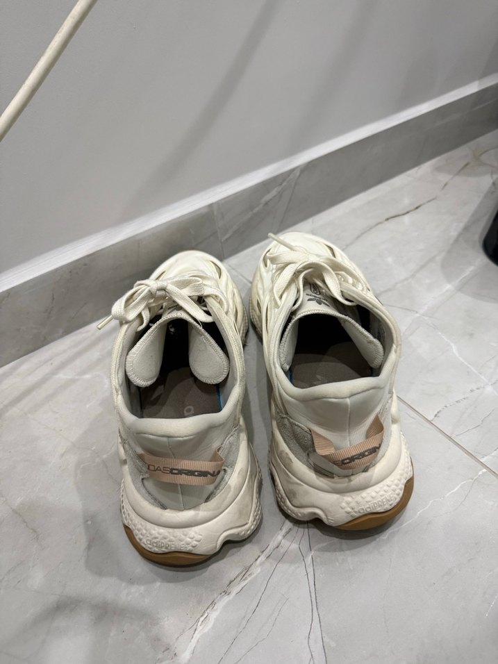 Beyaz Bağcıklı erkek Spor Ayakkabı - Görsel 4