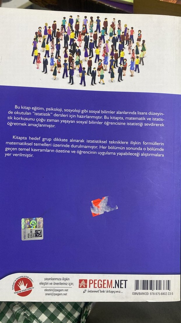 Sosyal Bilimler İçin İstatistik Kitabı - Görsel 3