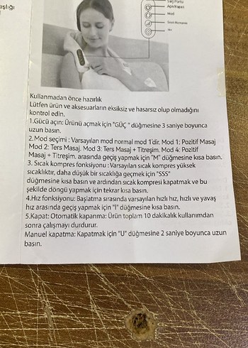 Gri Elastik Masaj Aleti Halter Boyun Modeli - Görsel 7