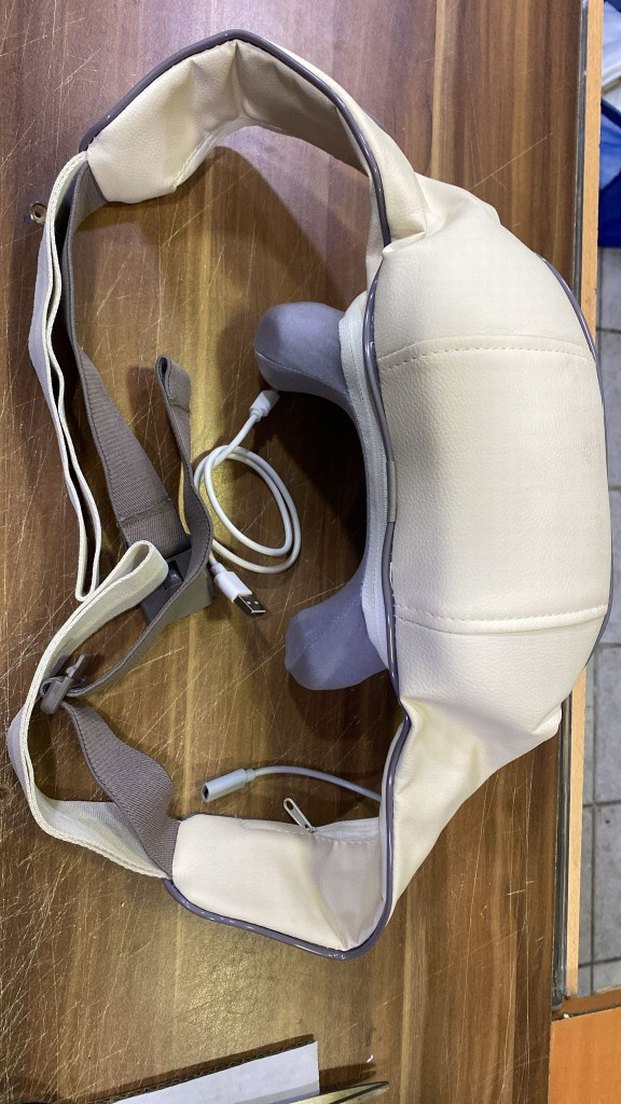 Gri Elastik Masaj Aleti Halter Boyun Modeli - Görsel 2