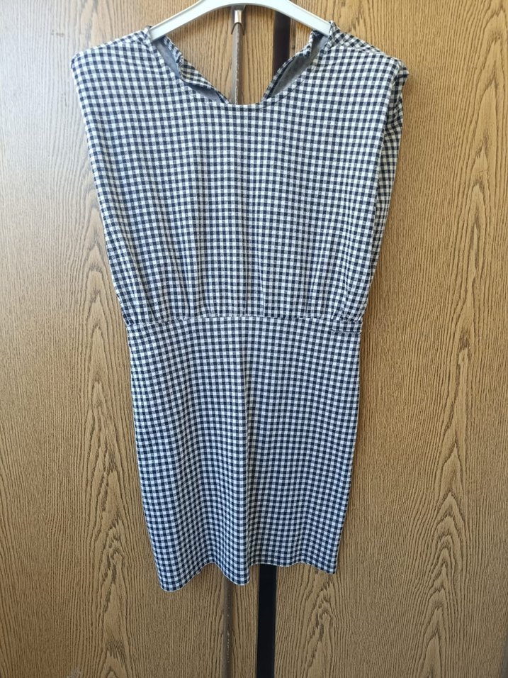 Gri Mini elbise - Görsel 2