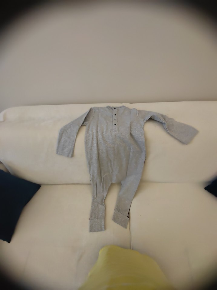 Gri Uzun Kollu Erkek çocuk Tulum - Görsel 4