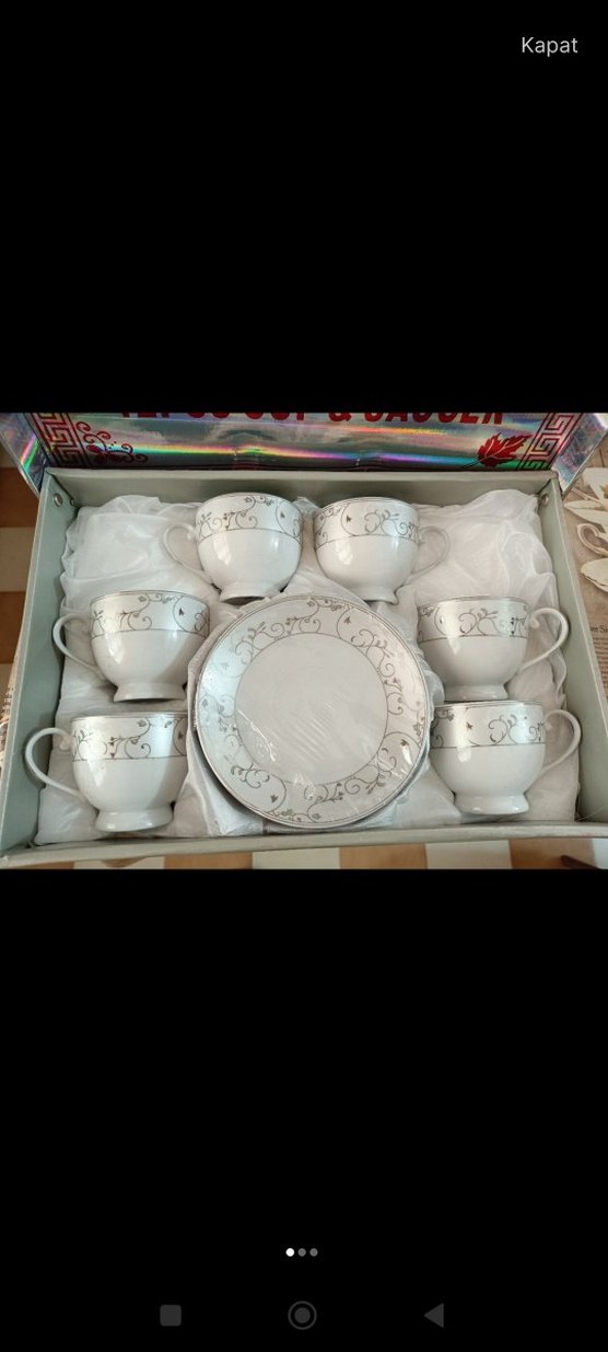 12 Parça Fincan ve Tabak Seti - Görsel 3