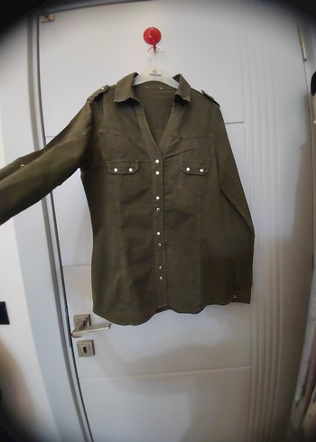 Keten Kadın Gömlek - Görsel 5