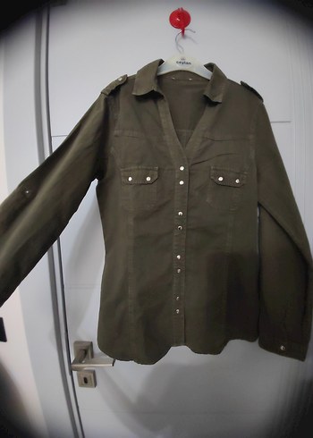 Keten Kadın Gömlek - Görsel 2