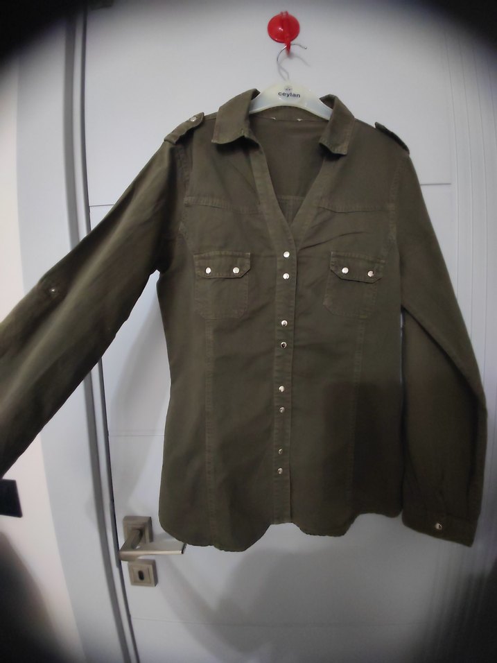 Keten Kadın Gömlek - Görsel 2