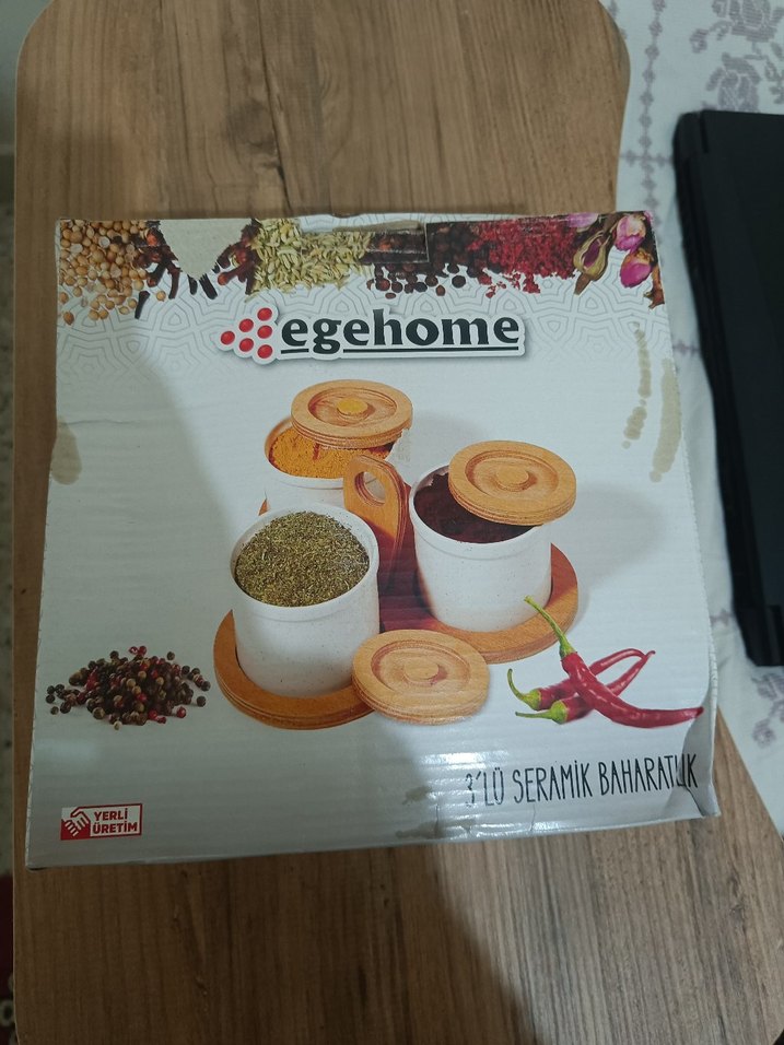 Ahşap Kapaklı baharatlık - Görsel 2