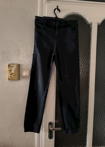 Erkek çocuk lacivert Kemerli Dar Kesim Denim Pantolon - Görsel 6