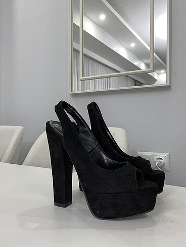 Platform topuklu ayakkabı - Görsel 5