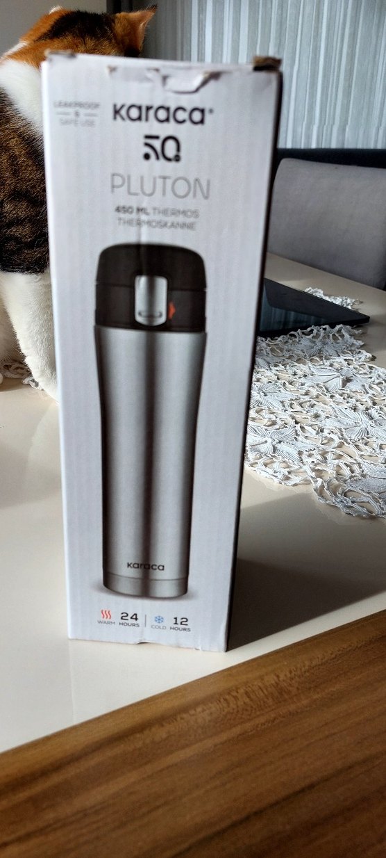 karaca Pluton 450 ml Gri Termos - Görsel 2