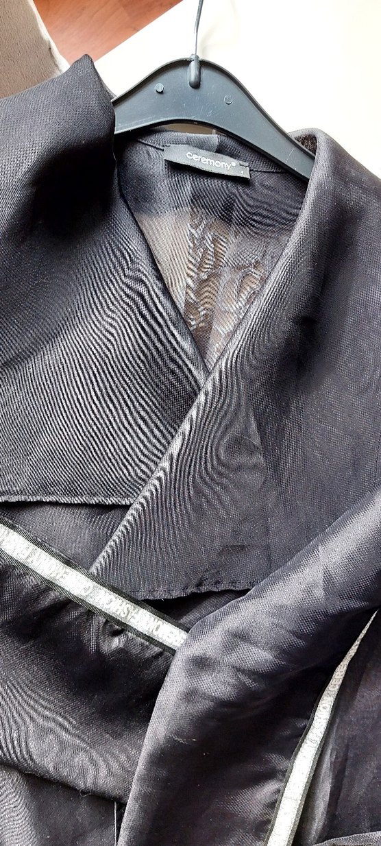 Uzun Siyah Gotik Kadın Elbisesi - Görsel 4