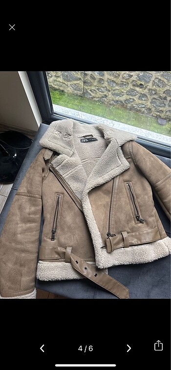 xs Beden camel Renk Zara mont