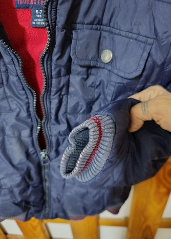 Fermuarlı Erkek Çocuk Lacivert Street Wear Mont - Görsel 4