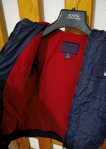 Fermuarlı Erkek Çocuk Lacivert Street Wear Mont - Görsel 9