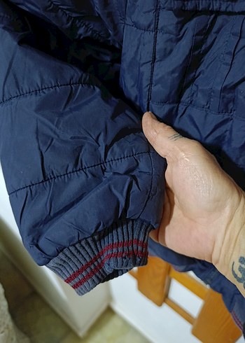 Fermuarlı Erkek Çocuk Lacivert Street Wear Mont - Görsel 5