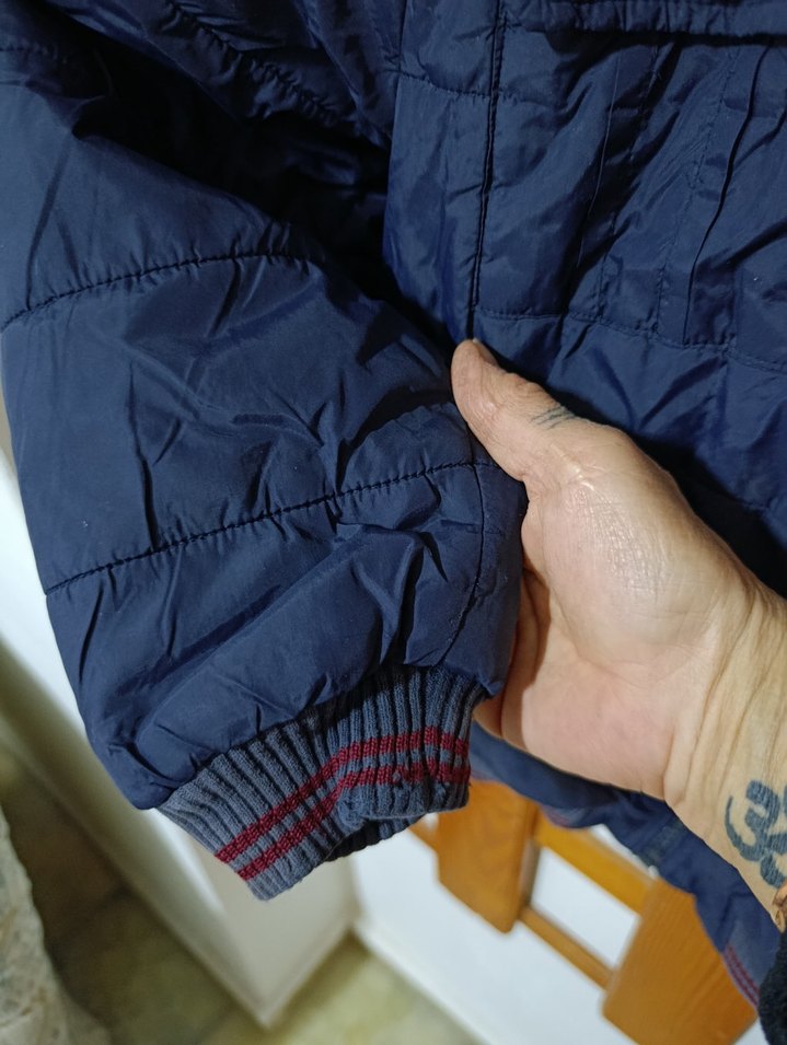 Fermuarlı Erkek Çocuk Lacivert Street Wear Mont - Görsel 5