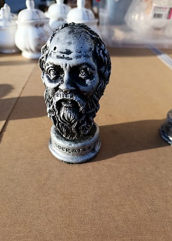 Gri Renkli Klasik Heykelcik Seti - Görsel 4